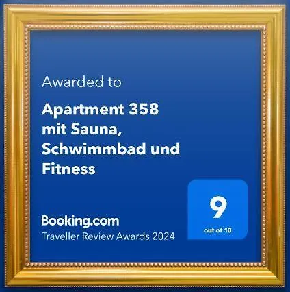 Apartamento 358 Mit Sauna, Schwimmbad Und Fitness *